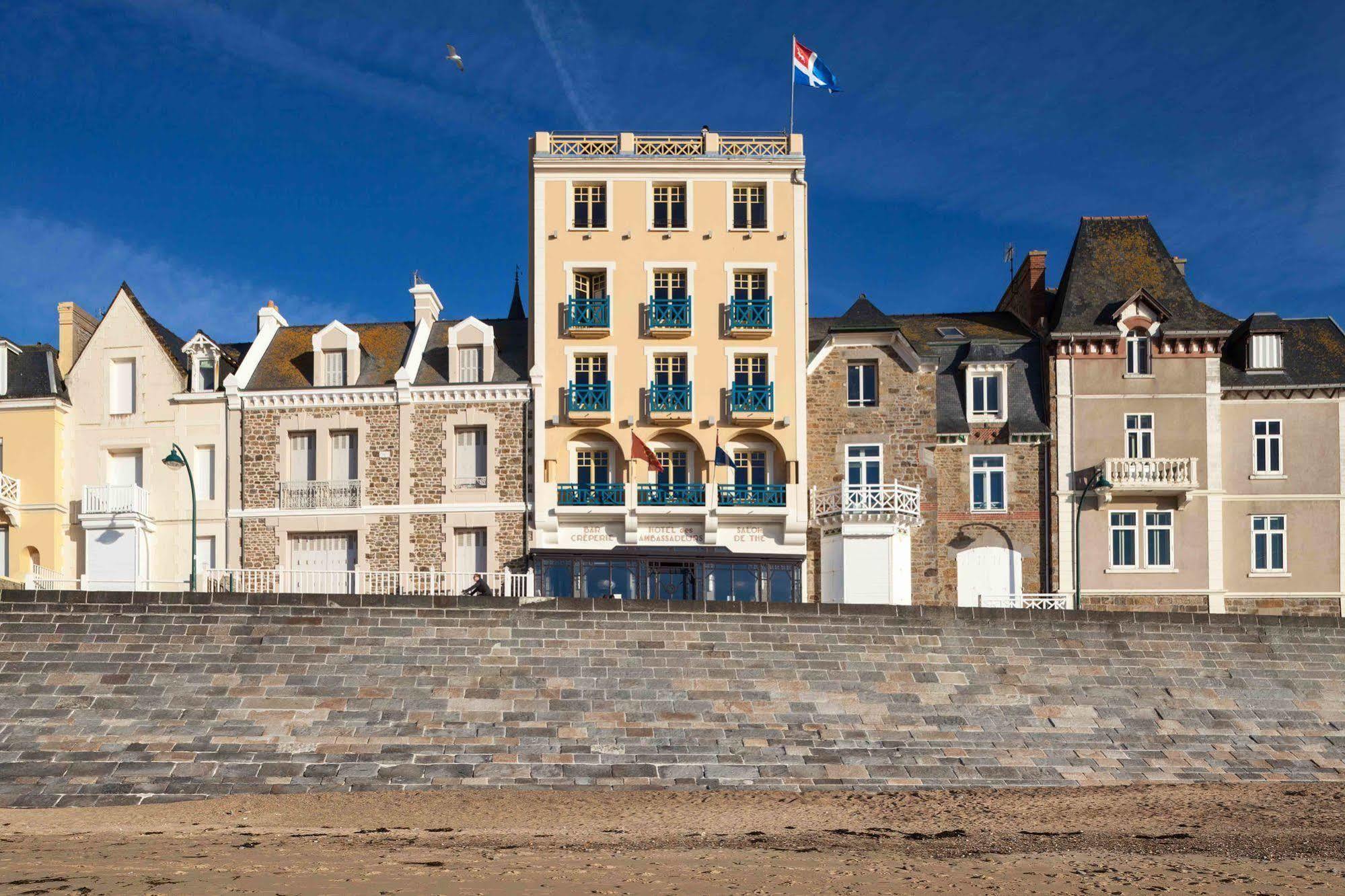 Ambassadeurs Logis Hotel Saint-Malo Exterior foto